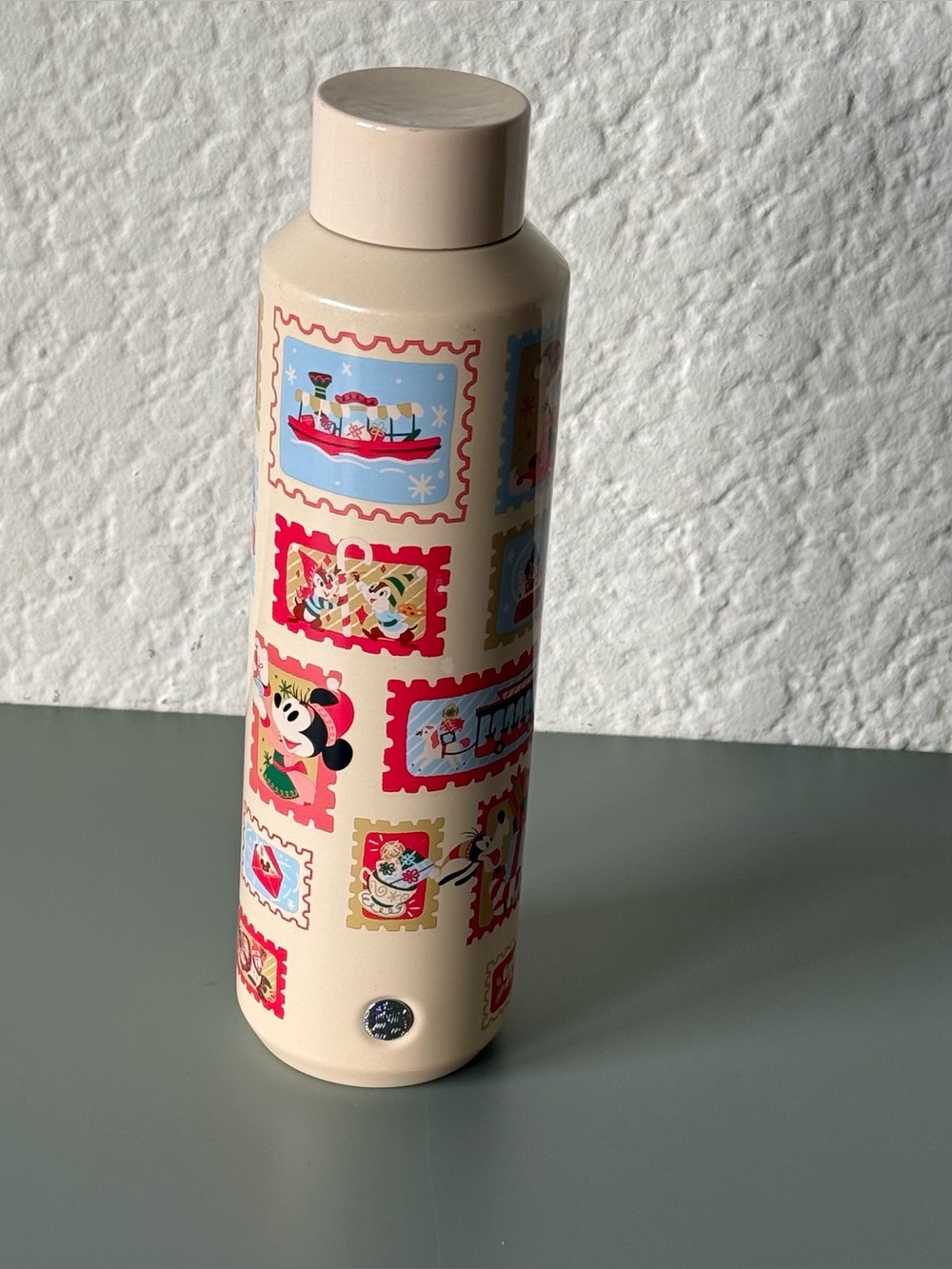 Disney Parks Mickey Mouse & Friends Holiday Starbucks Water Bottle